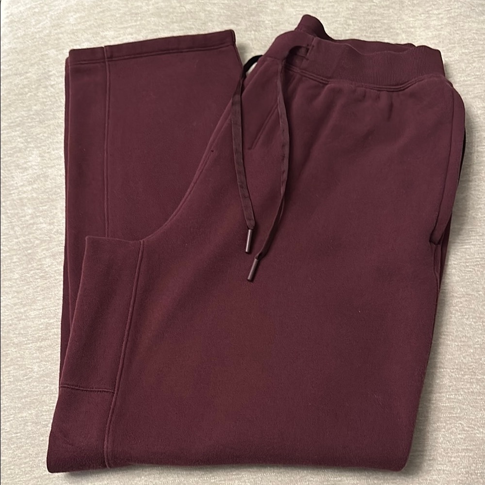 Burgundy Jogger Pants